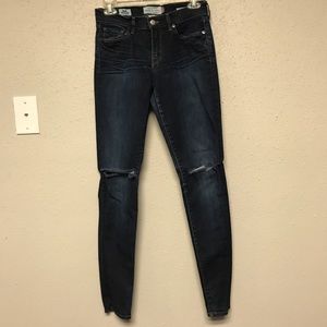 Distressed Lucky Jeans